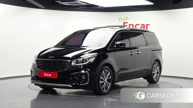 Kia The New Carnival 2018 Черный из Кореи