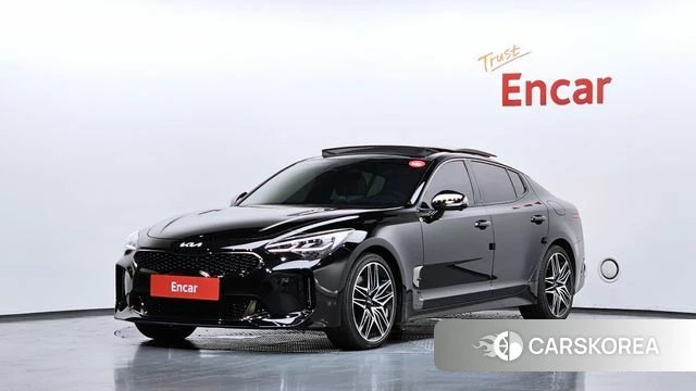 Kia Stinger Meister 2022 Черный из Кореи
