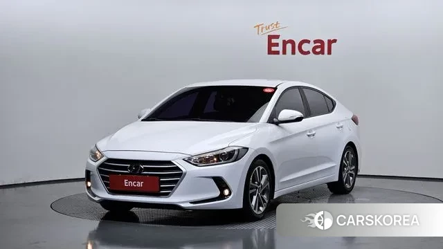 Hyundai Avante AD 2018 Белый из Кореи