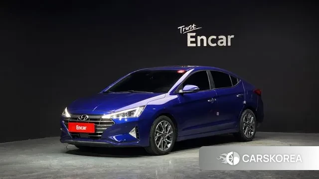Hyundai The New Avante AD 2018 Синий из Кореи