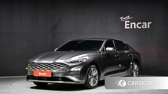 Kia K8 Hybrid 2023 Серый из Кореи