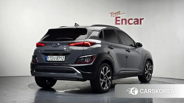 Hyundai The New Kona 2021 Серебристо-серый из Кореи