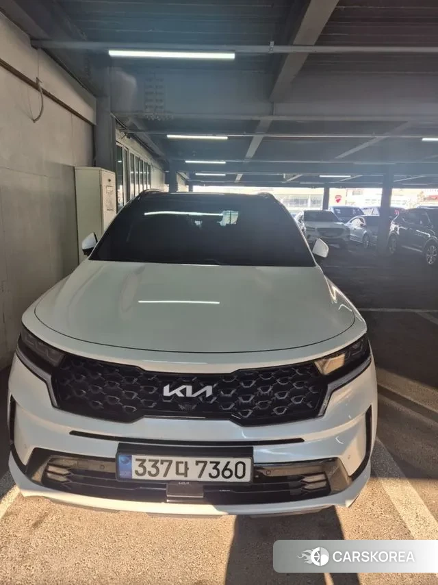 Kia Sorento 4th Generation 2023 Белый из Кореи