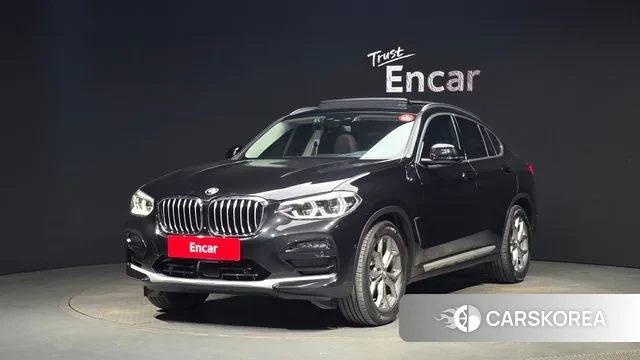 BMW X4 (G02) 2020 Черный из Кореи