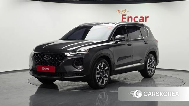 Hyundai Santa Fe TM 2018 Серый из Кореи
