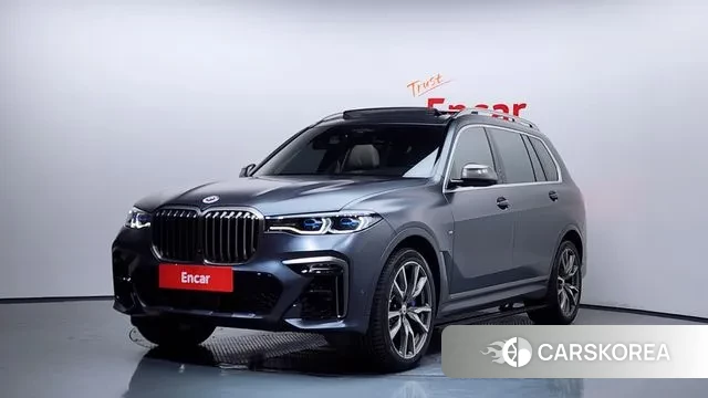 BMW X7 (G07) 2022 Серый из Кореи