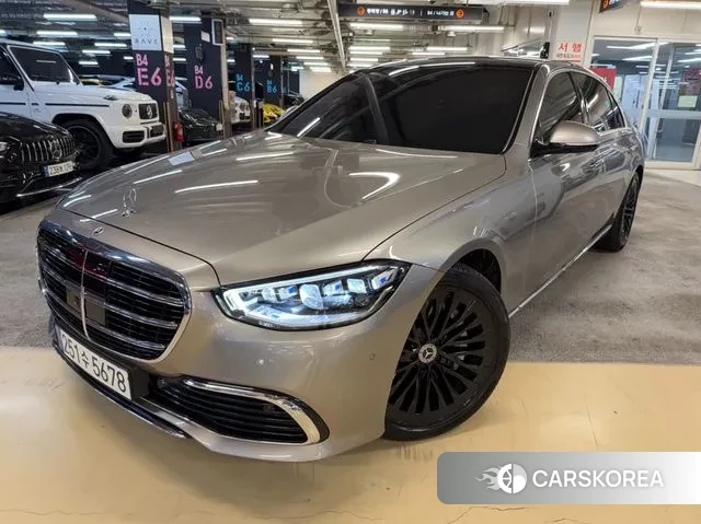 Mercedes-Benz S-Class W223 2022 Песочный из Кореи