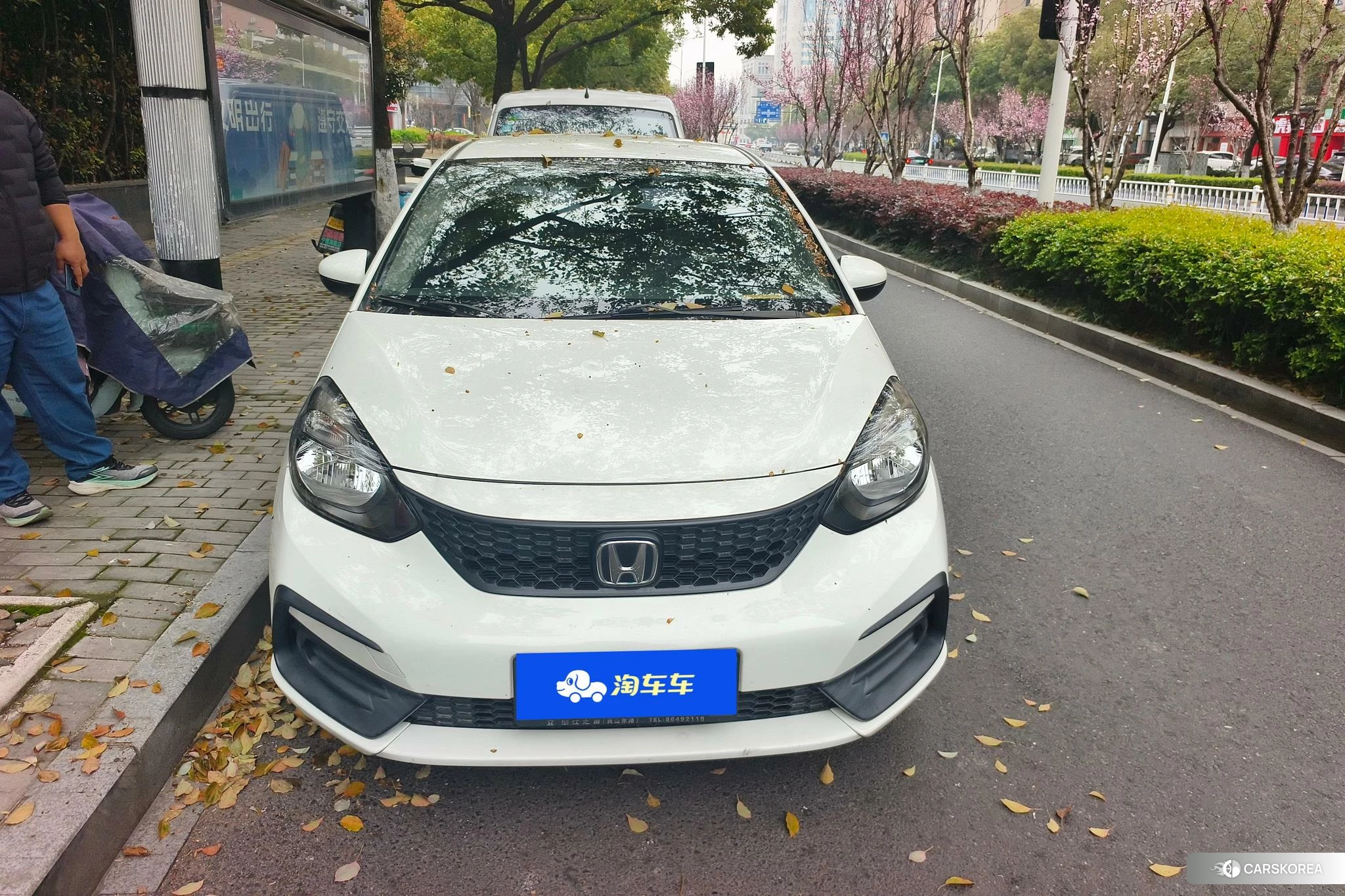 Honda Fit 2020 Белый из Китая