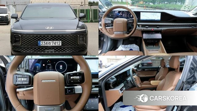 Hyundai Grandeur (GN7) 2024 Серый из Кореи