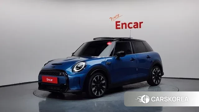 Mini Cooper S 2021 Синий из Кореи