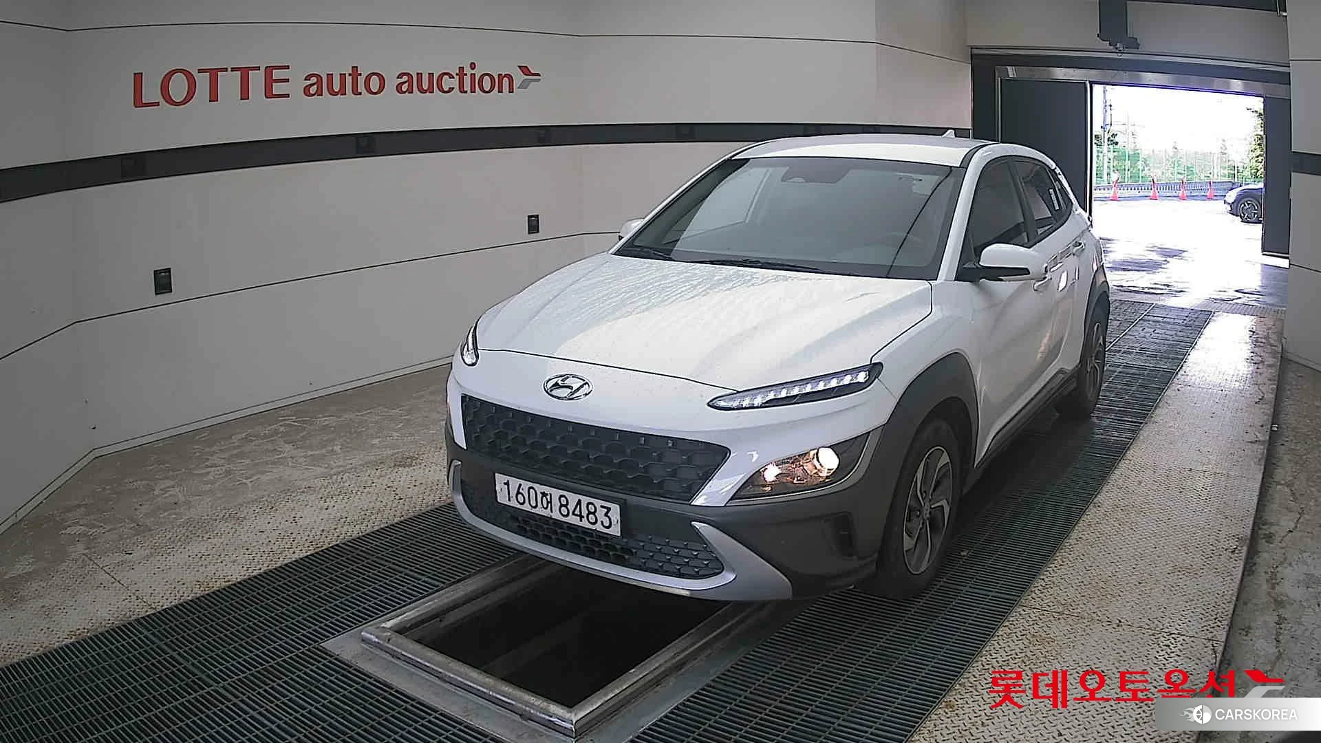 Hyundai Kona Hybrid 2021 Atlas White из Кореи