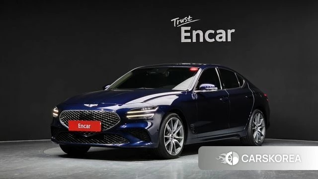 Genesis The New G70 2021 Синий из Кореи