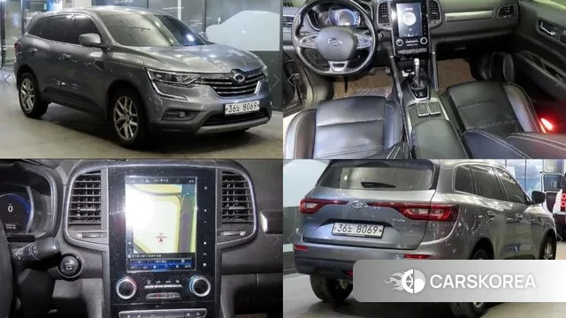 Renault Korea (Samsung) QM6 2018 Серый из Кореи