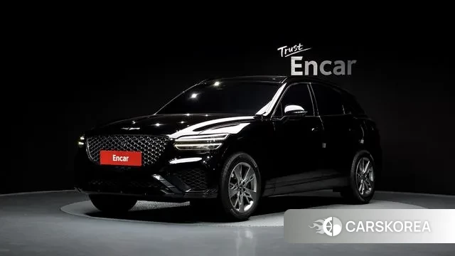 Genesis GV70 2022 Черный из Кореи