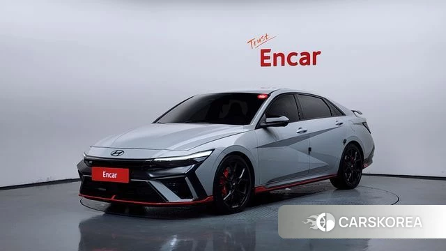 Hyundai The New Avante (CN7) 2023 Серебристо-серый из Кореи