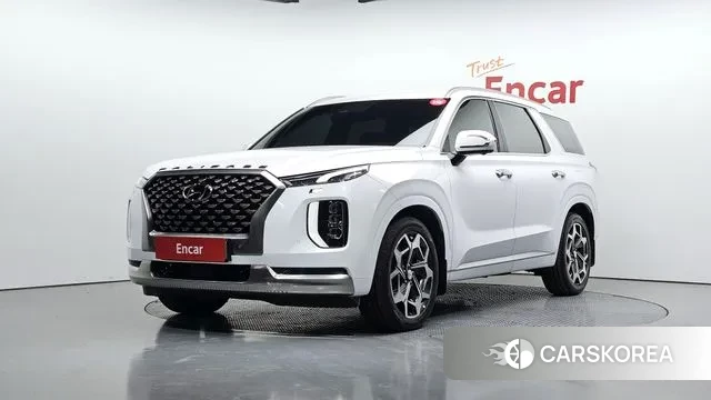 Hyundai Palisade 2022 Белый из Кореи