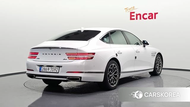 Genesis G80 (RG3) 2021 Белый из Кореи