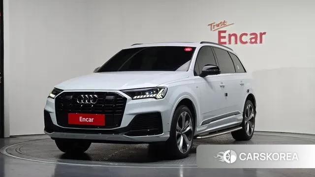 Audi Q7 (4M) 2022 Белый из Кореи