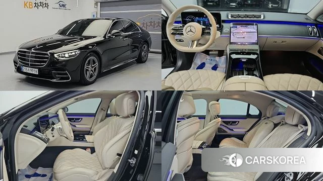 Mercedes-Benz S-Class W223 2022 Черный из Кореи