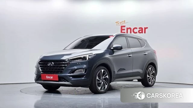Hyundai All New Tucson 2018 Синий из Кореи