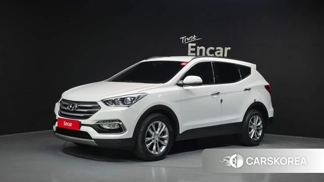 Hyundai Santa Fe The Prime 2018 Белый из Кореи