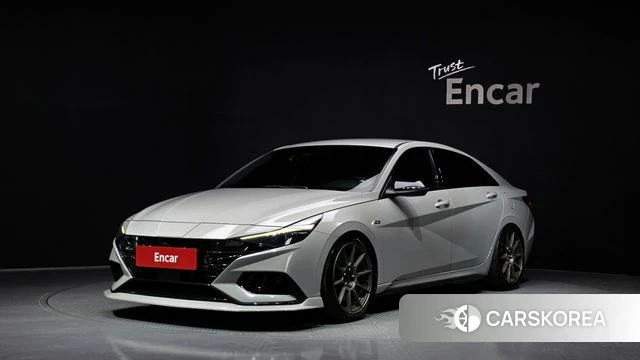 Hyundai Avante (CN7) 2020 Серебристо-серый из Кореи
