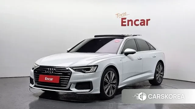Audi A6 (C8) 2022 Белый из Кореи