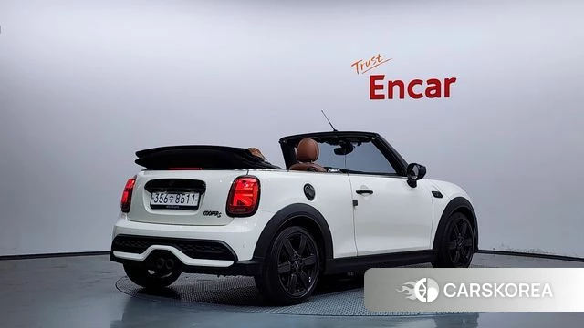Mini Cooper S Convertible 2022 Жемчужный цвет из Кореи
