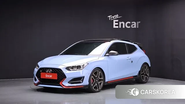 Hyundai Veloster (JS) 2020 Небесно-голубой из Кореи