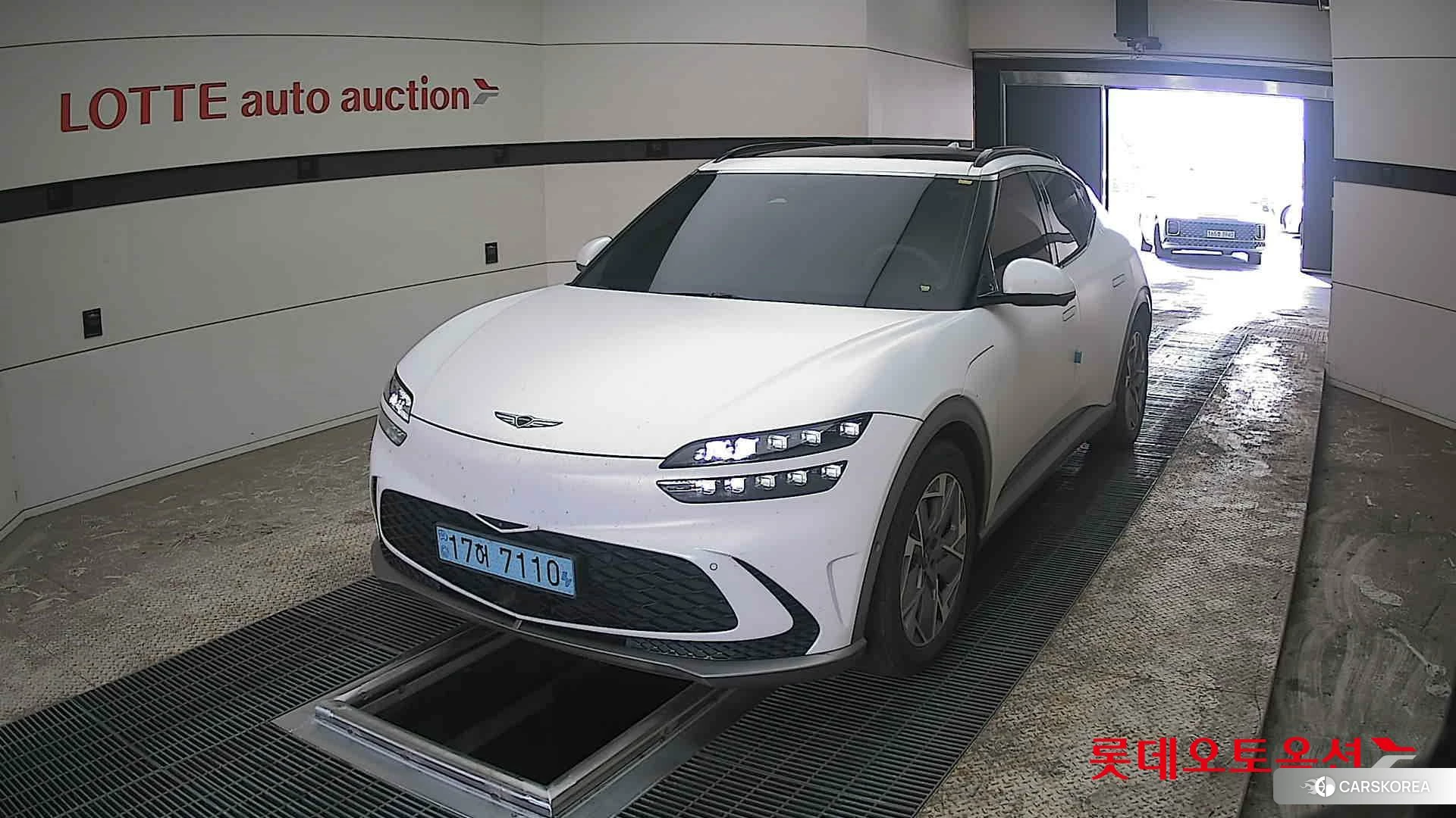 Hyundai GV60 2022 Matterhorn White (matte) из Кореи