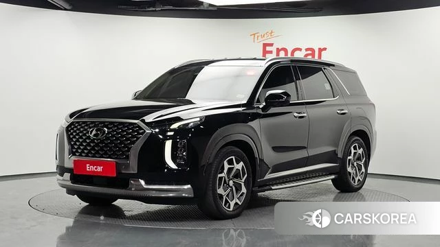 Hyundai Palisade 2022 Черный из Кореи