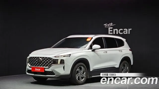 Hyundai The New Santa Fe 2022 Белый из Кореи
