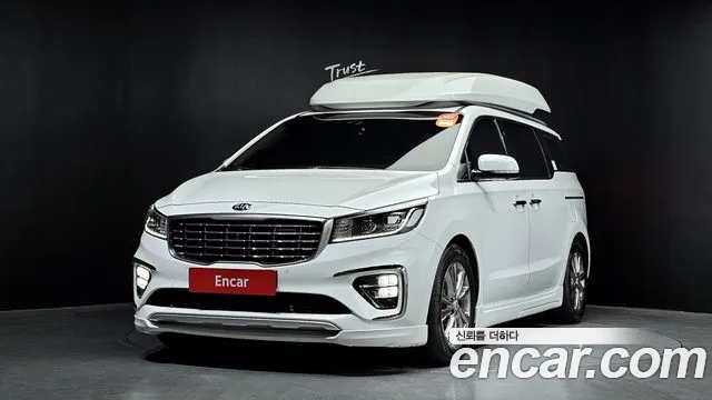 Kia The New Carnival 2019 Белый из Кореи