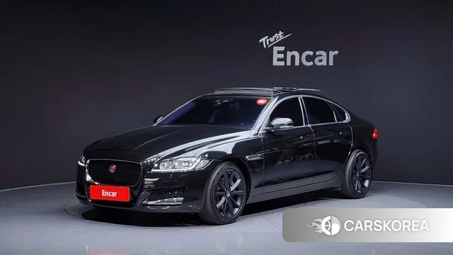 Jaguar XF (X260) 2018 Черный из Кореи