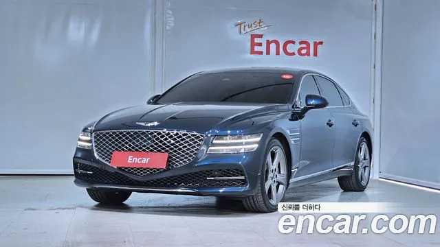 Genesis G80 (RG3) 2021 Синий из Кореи