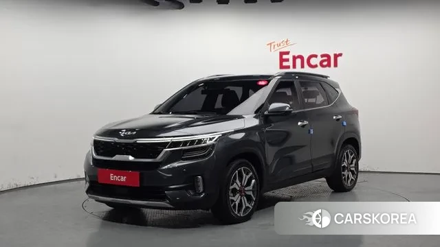Kia Seltos 2021 Серый из Кореи