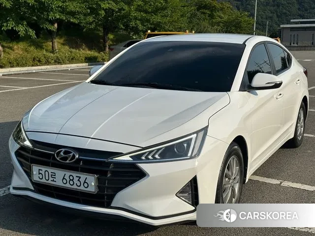 Hyundai The New Avante AD 2019 Белый из Кореи