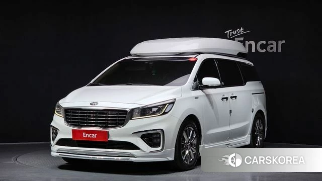 Kia The New Carnival 2018 Белый из Кореи