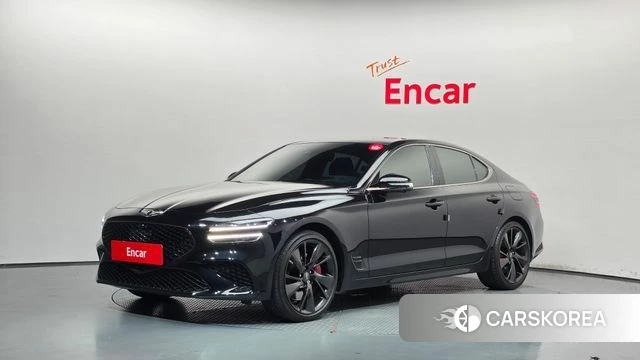 Genesis The New G70 2022 Черный из Кореи