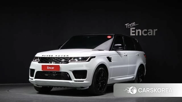 Land Rover Range Rover Sport 3rd Generation 2022 Белый из Кореи