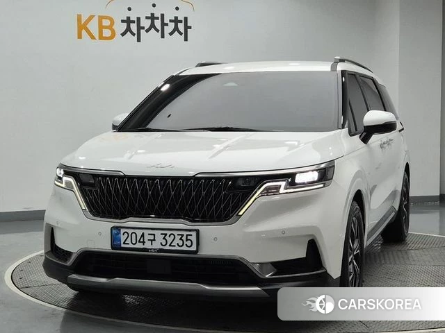 Kia Carnival 4th generation 2021 Белый из Кореи
