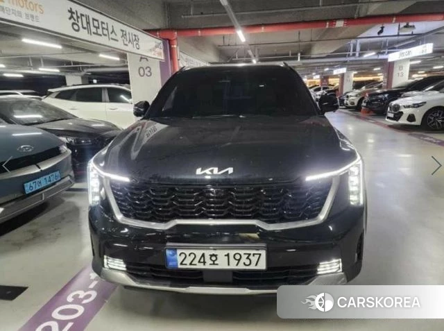 Kia The New Sorento 4th Generation 2024 Черный из Кореи