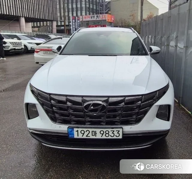 Hyundai Tucson (NX4) 2023 Белый из Кореи
