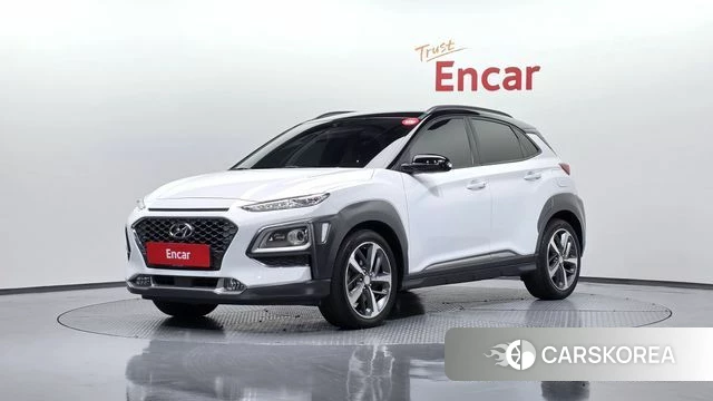 Hyundai Kona 2019 Белый из Кореи