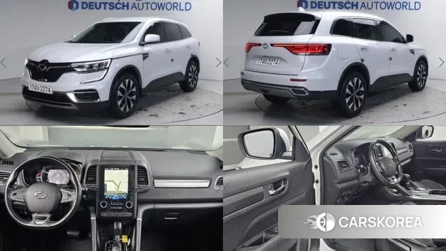 Renault Korea (Samsung) The New QM6 2022 Белый из Кореи