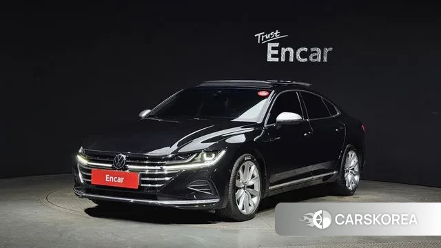 Volkswagen Arteon 2022 Черный из Кореи