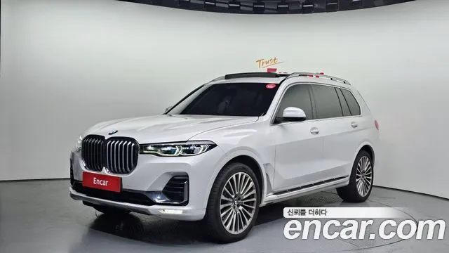 BMW X7 (G07) 2022 Белый из Кореи
