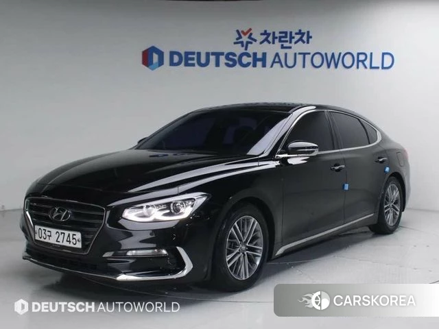 Hyundai Grandeur IG 2018 Черный из Кореи