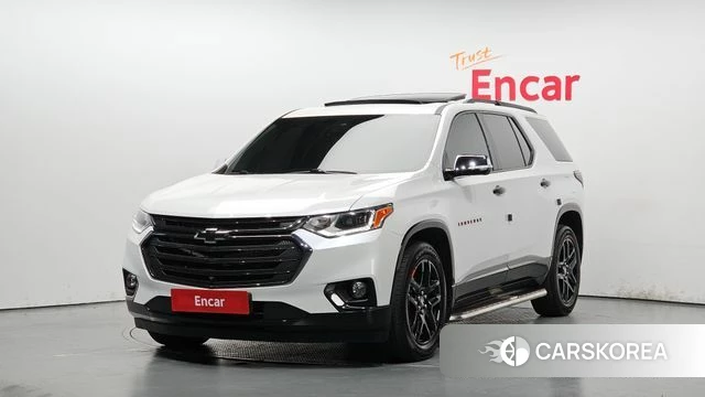 Chevrolet (GM Daewoo) Traverse 2021 Белый из Кореи