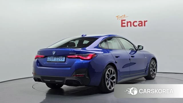 BMW i4 2022 Синий из Кореи